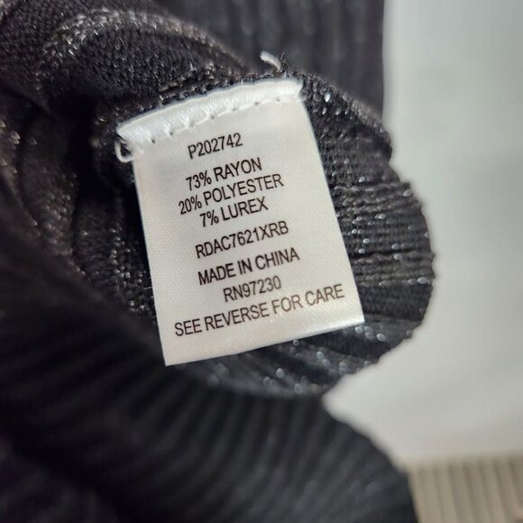 NWT Almost Famous Ribbed Bodycon Dress in Black Size 3X - Picture 5 of 8